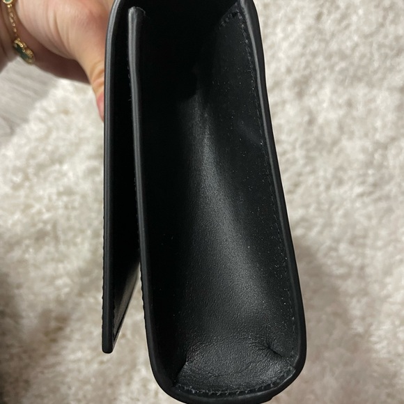 SAINT LAURENT BLACK EMBELLISHED ' CLUTCH - Picture 5 of 11